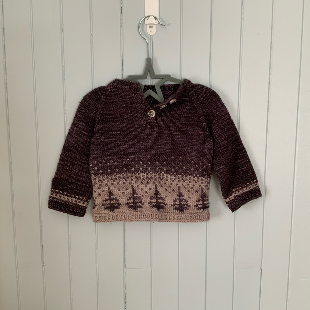 Handmade baby pullover VGUC